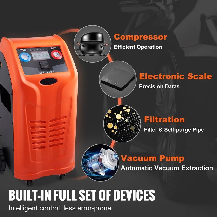 Станция обслуживания кондиционеров Uimoso Refrigerant Recovery Recharge Machine 