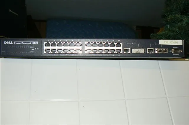 Коммутатор Dell PowerConnect 3024 Ethernet switch managed 24 ports