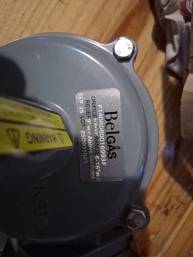 Трубопроводная арматура Belgas P140R080016983F Gas Pressure Regulator P140 Body  — фото лота 1