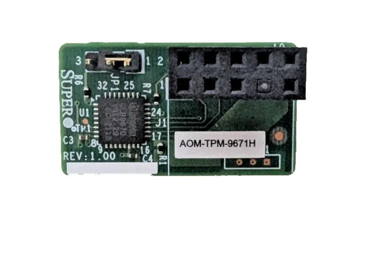 Модуль TPM SuperMicro Horizontal Trusted Platform Module TCG 1.2 AOM-TPM-9671H