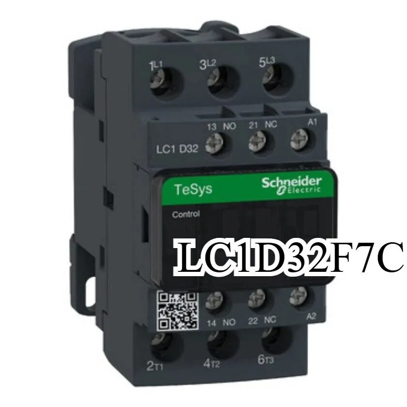 Контактор Schneider LC1D32F7 TeSys D IEC Contactor LC1D32 110V AC Coil, 32A, 3P,