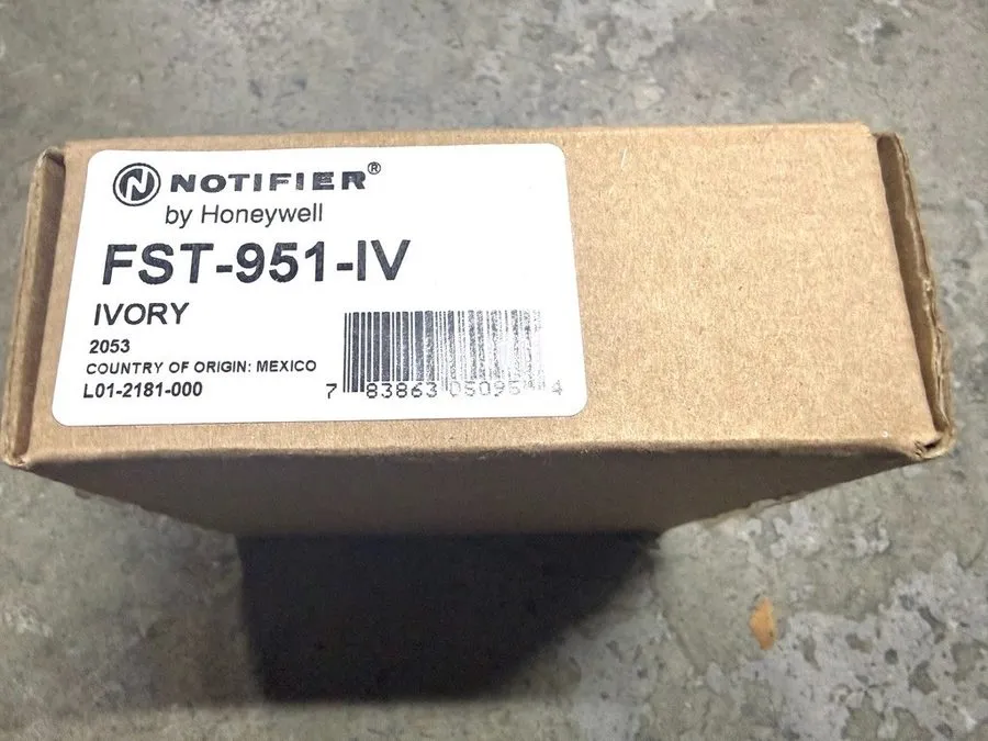 Датчик 3-NOTIFIER FST-951 IV Fire Alarm Smoke Detector Ivory