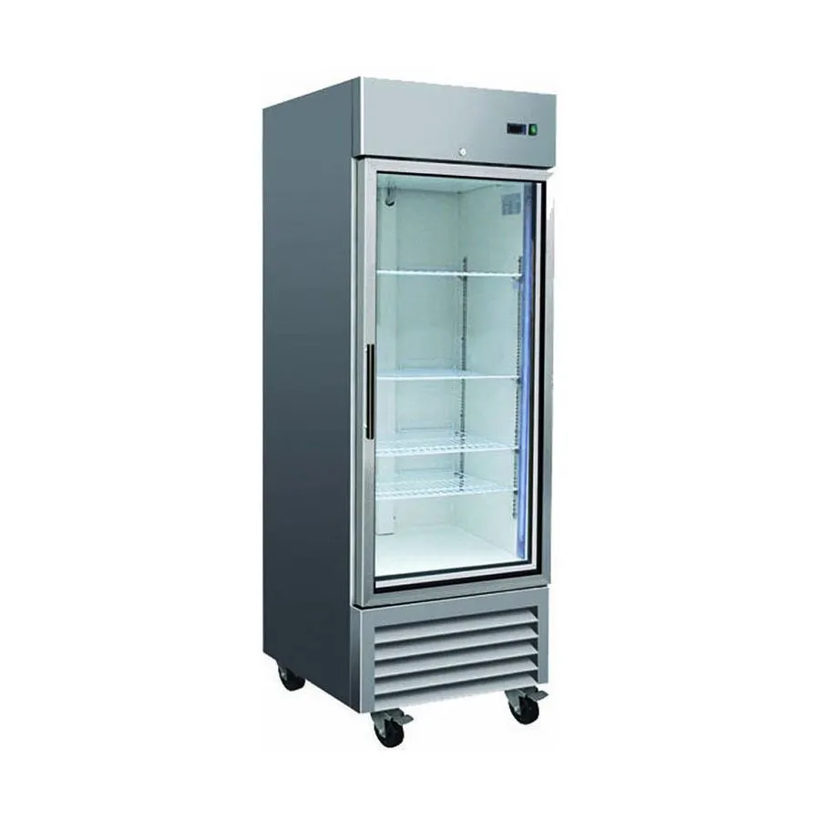 Холодильный шкаф Serv-Ware RR1G-HC 26" 1-Section Glass Door Reach-In Refrigerato — фото лота 1