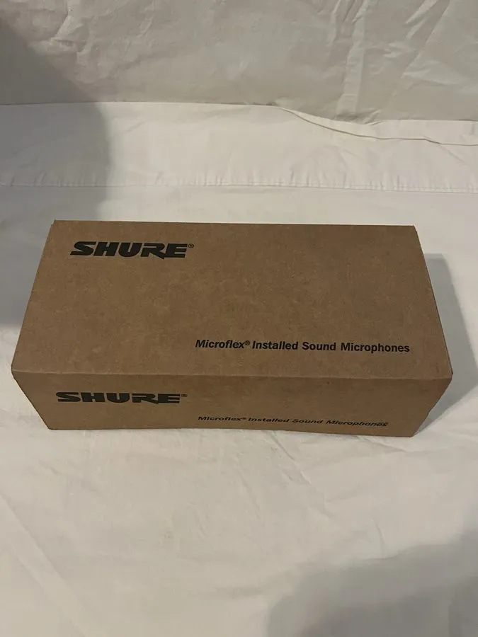 Микрофон Shure MX395W/O Low Profile Boundary Microphone White Omni — фото лота 1