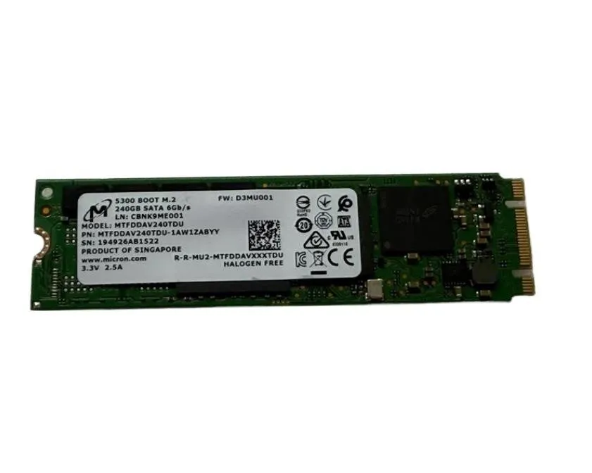 SSD-накопитель Micron 5300 M.2 SSD 240GB SATA Drive Cisco 16-101076-01 Micron MT