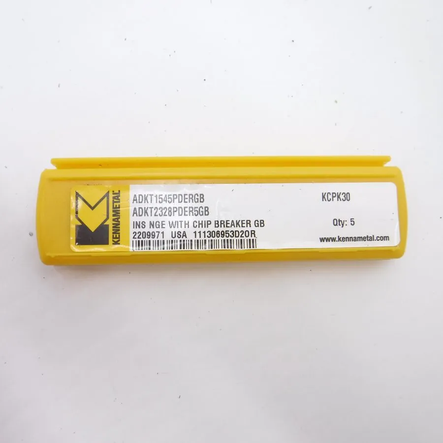 Режущий инструмент Kennametal Solid carbide Milling Insert ADKT1545PDERGB KCPK30