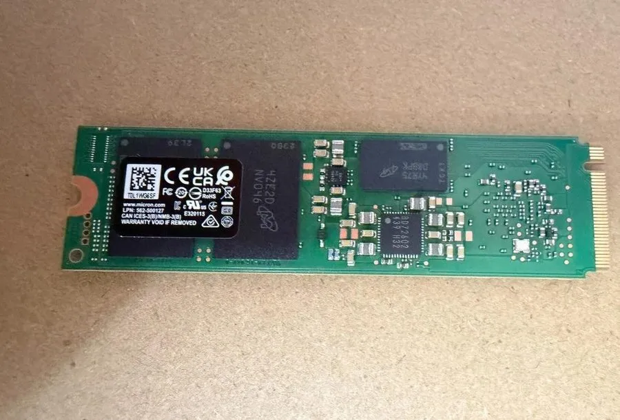 SSD-накопитель 1x MICRON 7450 PRO 960GB M.2 NVME 22x80 Gen4x4 MTFDKBA960TFR-1BC1