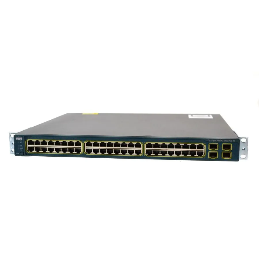 Коммутатор Cisco WS-C3560G-48PS-S Catalyst 3560 Series 1RU PoE-48 Ethernet Switc