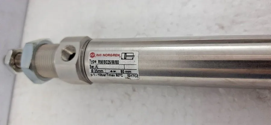 Пневмоцилиндр Norgren RM/8025/M/80 Pneumatic Cylinder Box — фото лота 2
