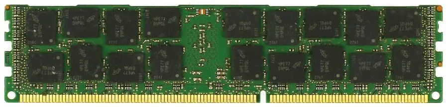 Модуль памяти 7x 16GB PC3-12800 RDIMM MICRON MT36KSF2G72PZ-1G6E1HI SERVER MEMORY — фото лота 1
