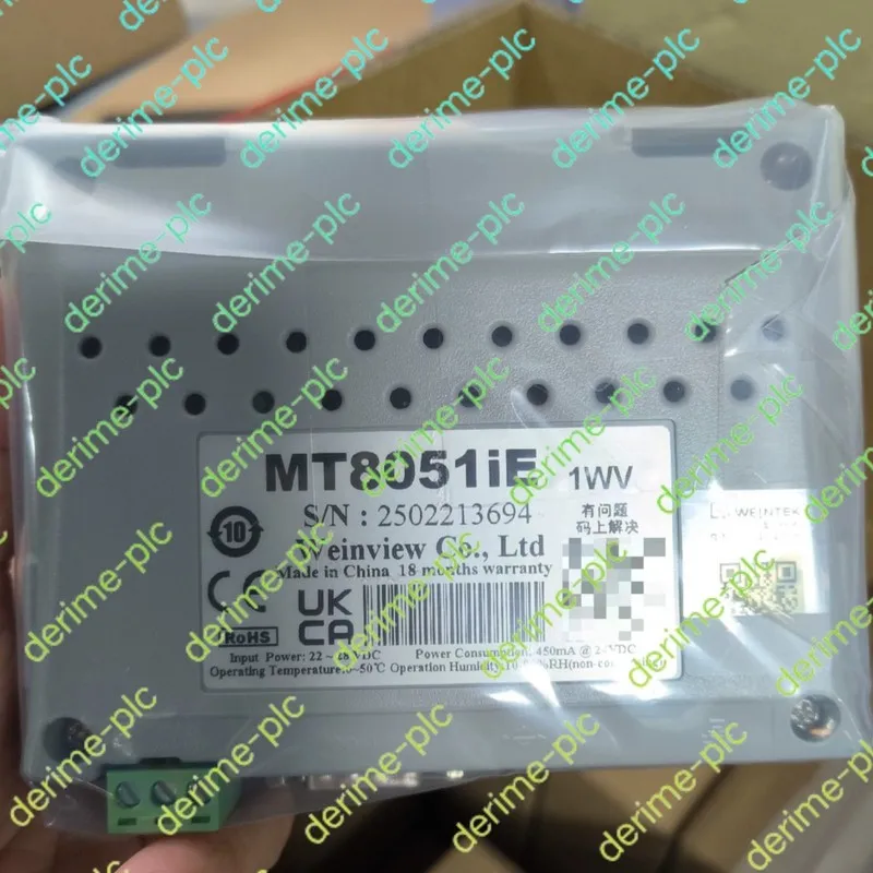 Панель оператора Weinview HMI Touch Panel MT8051iE (4.3)Ethernet Cutout119 93