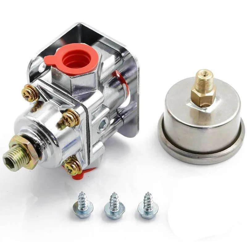 Трубопроводная арматура 12-804 Adjustable Low Fuel Pressure Regulator Kit 1-4 PS