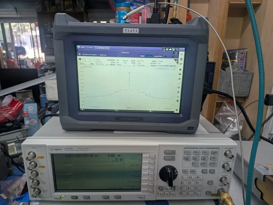 Тестер Jdsu Viavi Fieldfox 's Cousin CA5000 Celladvisor 5g 6 Ghz Rtsa 24-40ghz C