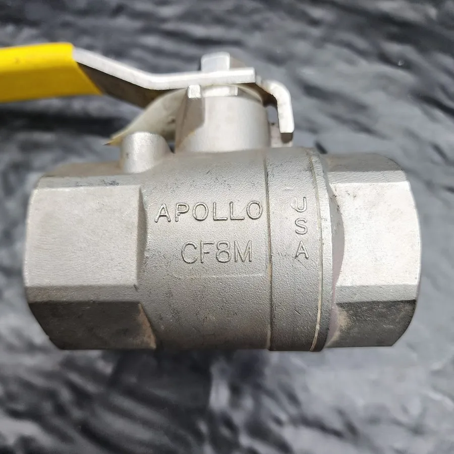 Клапан Apollo 76-107-01 ( 1 1/2") 1.5 CF8M Stainless Steel Ball Valve 1500 WOG — фото лота 1