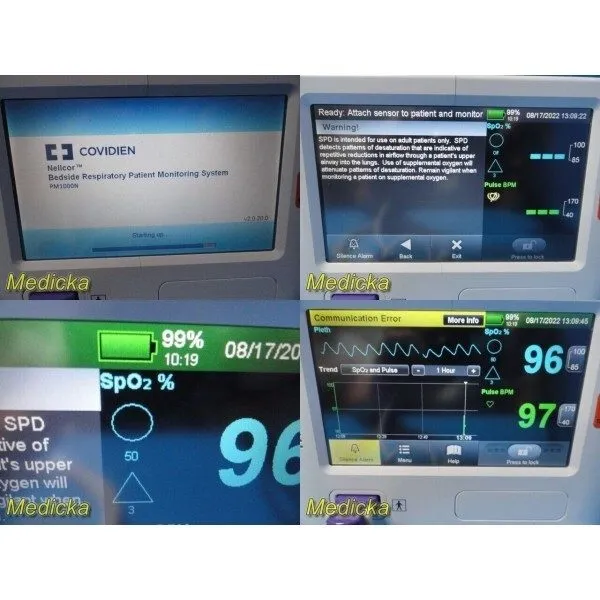 Монитор пациента Covidien Nellcor PM1000N bedside respiratory patient monitor po