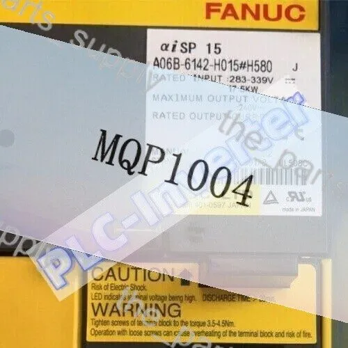 Сервоусилитель Fanuc Servo Drive Amplifier A06B-6142-H015#H580