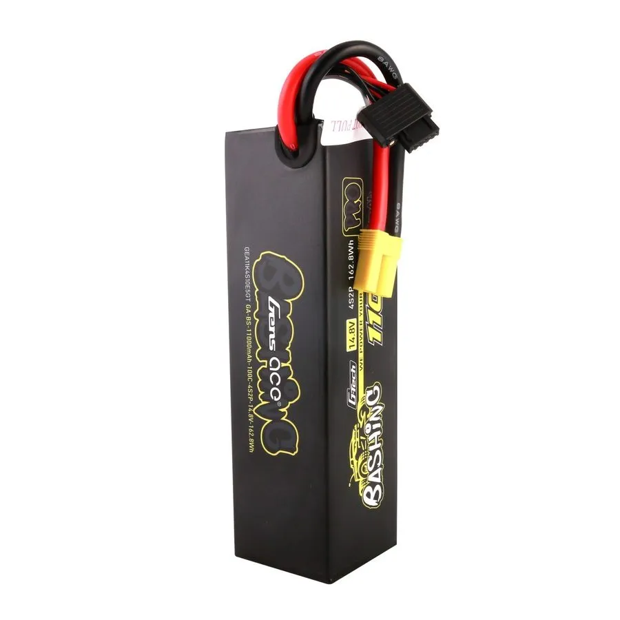 Батарея 2X Gens Ace Bashing G-Tech 11000mAh 14.8V 100C 4S Lipo Battery EC5