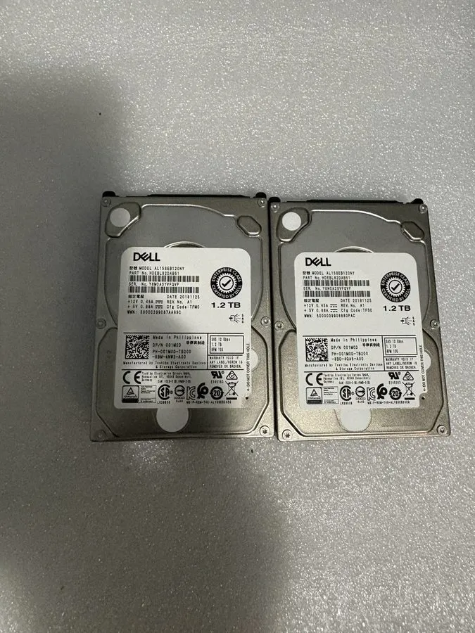 Жёсткий диск x 01M0D DELL TOSHIBA 1.2TB 12G SAS 10K 2.5" HDD HARD DRIVE AL15SEB1