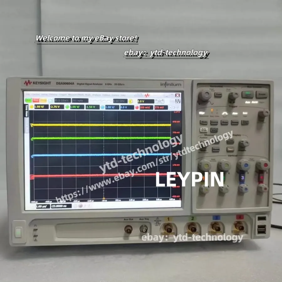 Осциллограф DSA90604A AgilentKEYSIGHT InfiniiumHigh performance oscilloscope 6GH