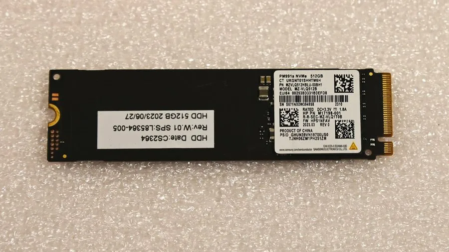 SSD-накопитель Samsung PM991a 512GB NVMe M.2 SSD MZVLQ512HBLU-00BH1 MZ-VLQ512B