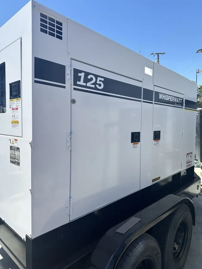 Дизель-генератор Multiquip DCA125USJ 125 kVA 100kW Diesel Generator (Trailer-Mou