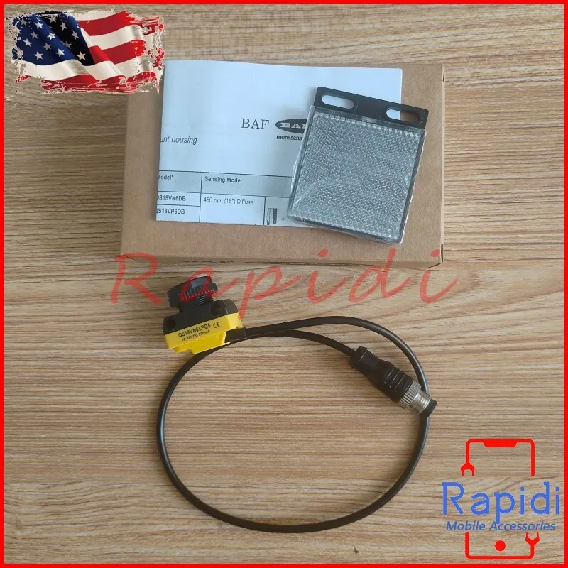 Фотоэлектрический датчик Banner QS18VN6LPQ5 Photoelectric Sensor 10-30 VDC