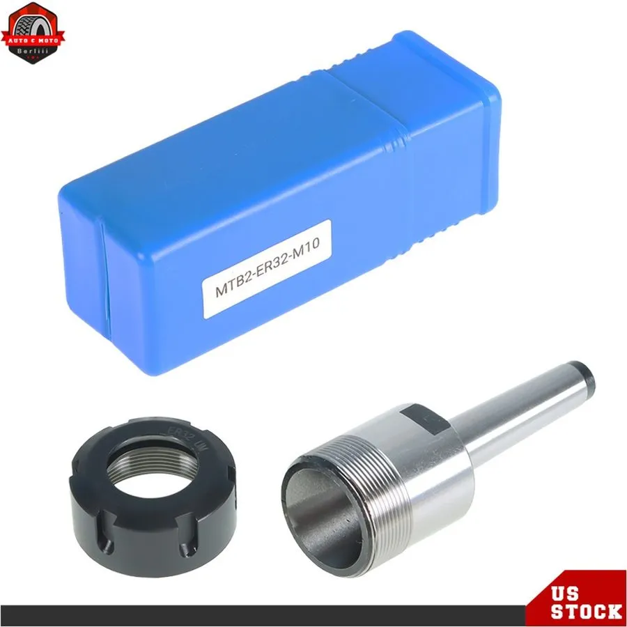 Режущий инструмент MT2 ER32 Collet Chuck Taper Toolholder Lathe MT2-ER32 Milling — фото лота 2
