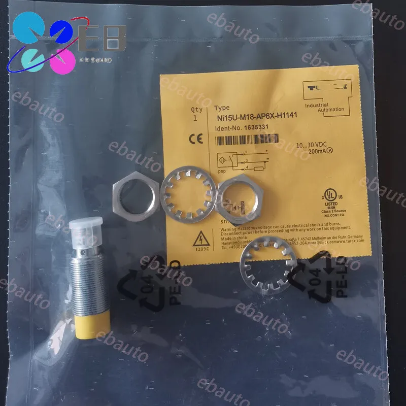 Датчик приближения TURCK NI15U-M18-AP6X-H1141 Inductive Proximity Sensor PNP 10-