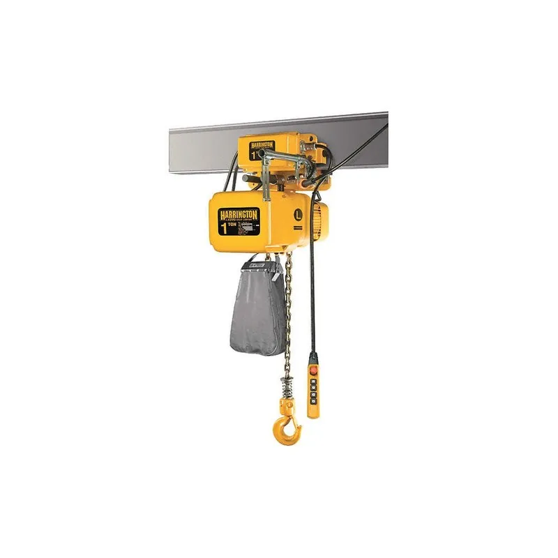Таль Harrington Nerm010s-L-20 Electric Chain Hoist, 2, 000 Lb, 20 Ft, Motorized — фото лота 1