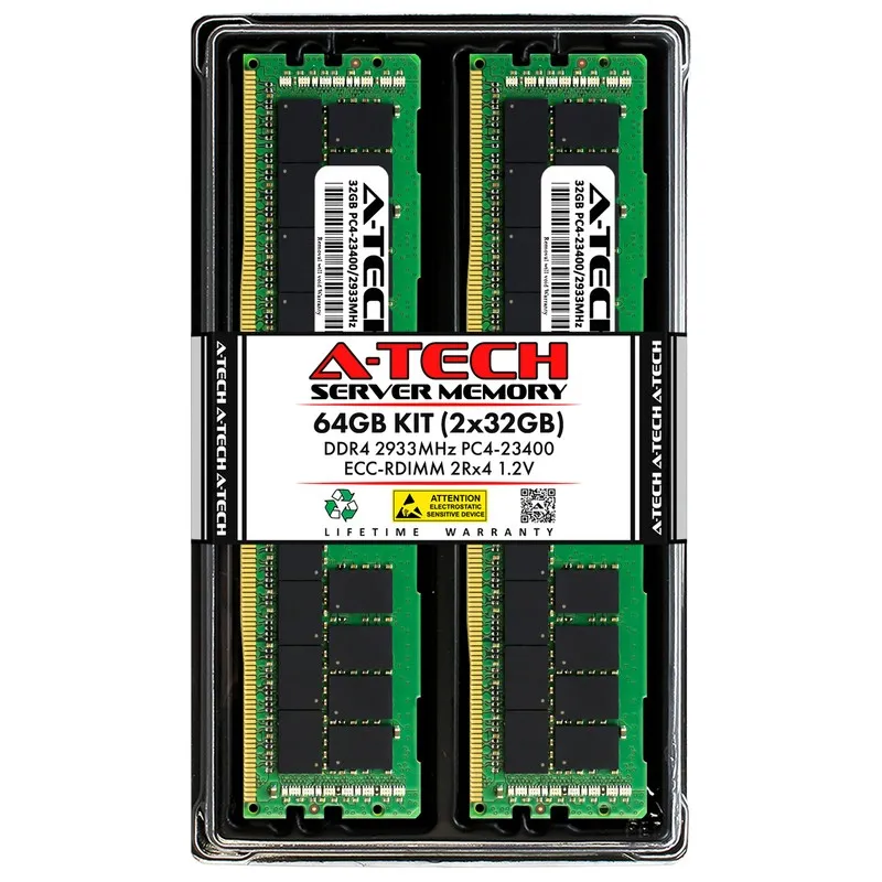 Модуль памяти A-Tech 8GB 1Rx8 PC4-23400R RDIMM DDR4 2933 MHz ECC Registered Serv