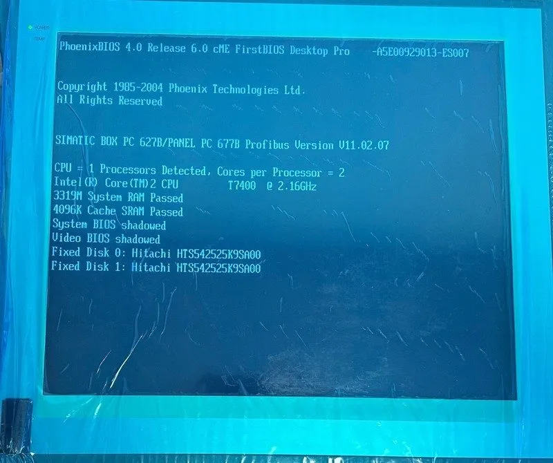 Промышленный компьютер Siemens Simatic Panel PC 677B (AC) 19" Touch / 6AV7875-0B