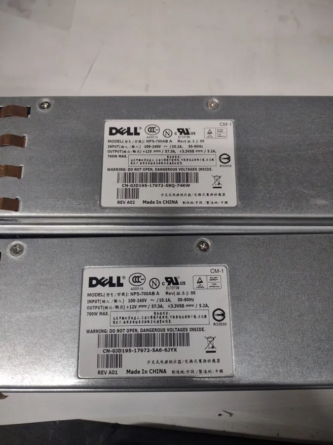Сервер Dell PowerEdge 2850 Server NPS-700AB A 700W Redundant Power Supply