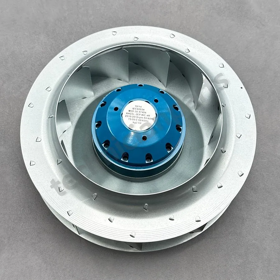 Вентилятор ZIEHL-ABEGG CENTRIFUGAL FAN RH22L-2EP.WC.4R — фото лота 2