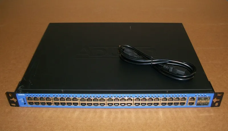 Коммутатор ADTRAN 1238P 2nd Gen 1702599G1 48 PORT FE POE L2/L3 SWITCH 2x1GB 4xSF