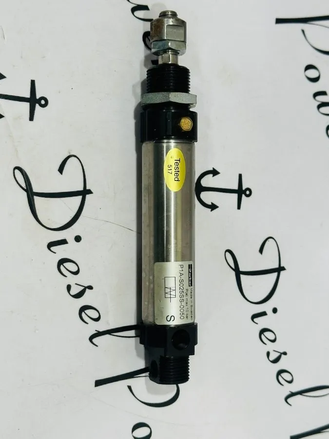 Пневмоцилиндр PARKER PNEUMATIC Mini ISO CYLINDER P1A-S025SS-0050 MADE IN SWEDEN