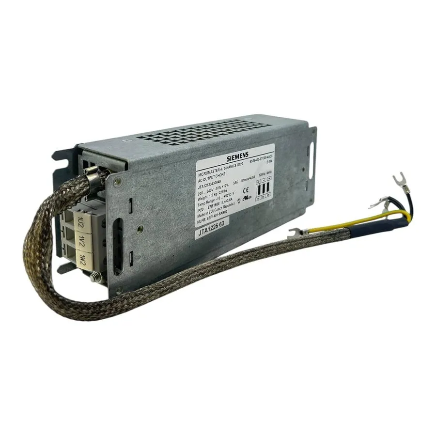 Частотный преобразователь Siemens Drossel Micromaster Output 6SE6400-3TC00-4AD3