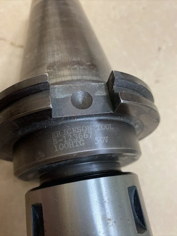 Режущий инструмент LOT OF CAT50 TG100 COLLET CHUCK TOOL HOLDER 3" PROJECTION B-1 — фото лота 2