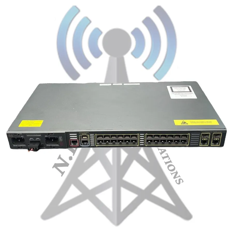 Коммутатор Cisco, ME-3400E-24TS-M, COMBW00BRA, Dual DC, AF91323