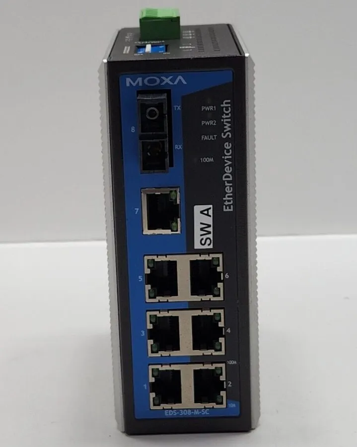 IIoT-устройство Moxa EDS-308-M-SC Ethernet Switch EDS308