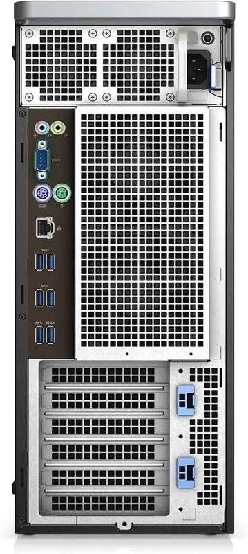SSD-накопитель Dell Precision T7820 2x Xeon 4114 32GB K2200 512GB NVMe Win11 950 — фото лота 3