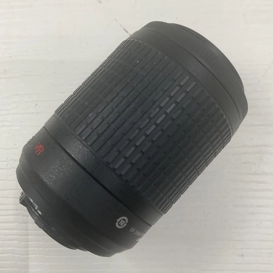 Объектив NIKON AF-S NIKKOR 55-200mm f4-5.6G ED DX VR IF LENS, CAPS, POUCH — фото лота 1