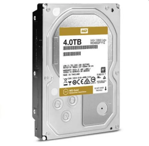 Жёсткий диск WD Western Digital Gold Enterprise WD4002FYYZ 4TB 3.5" SATA HDD 7.2