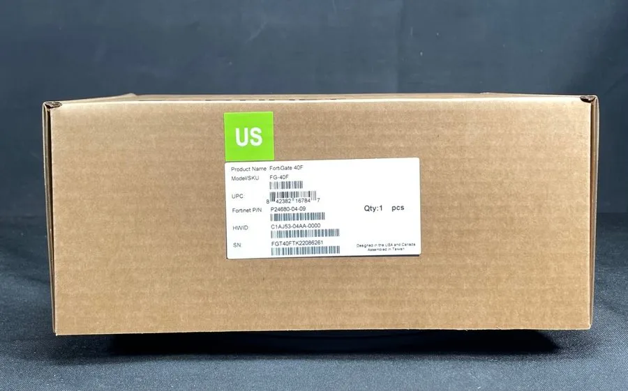 Межсетевой экран Fortinet FortiGate 40F FG-40F Enterprise Firewall Security Appl