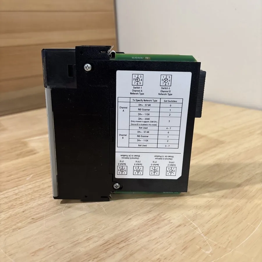 Коммуникационный модуль Allen Bradley 1756-DHRIO /E ControlLogix DH+/RIO Communi — фото лота 2