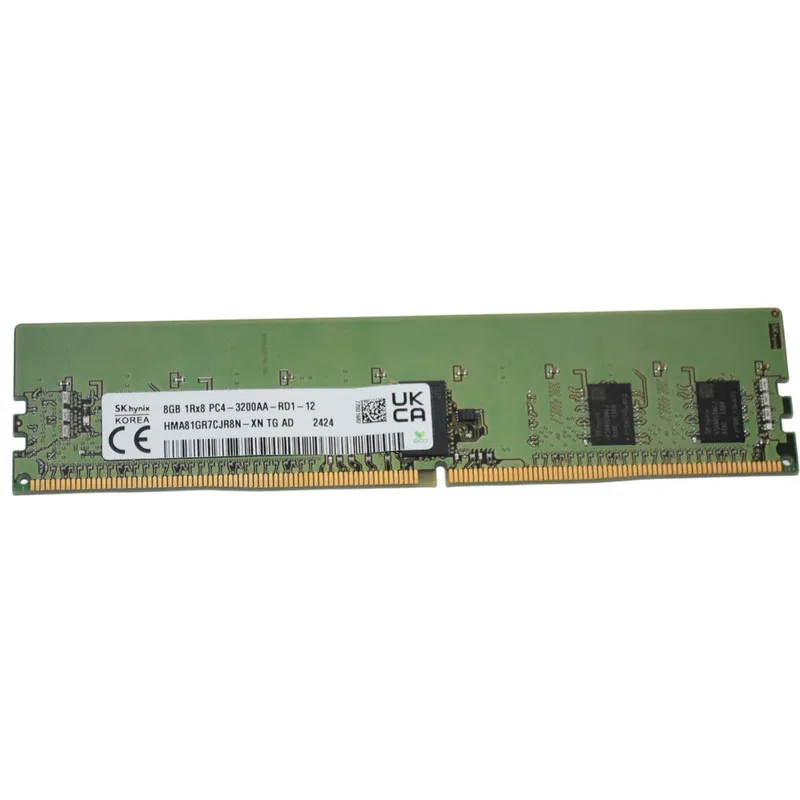 Модуль памяти SK Hynix 8GB 3200MHz DDR4 RDIMM PC4-3200AA RAM HMA81GR7CJR8N-XN