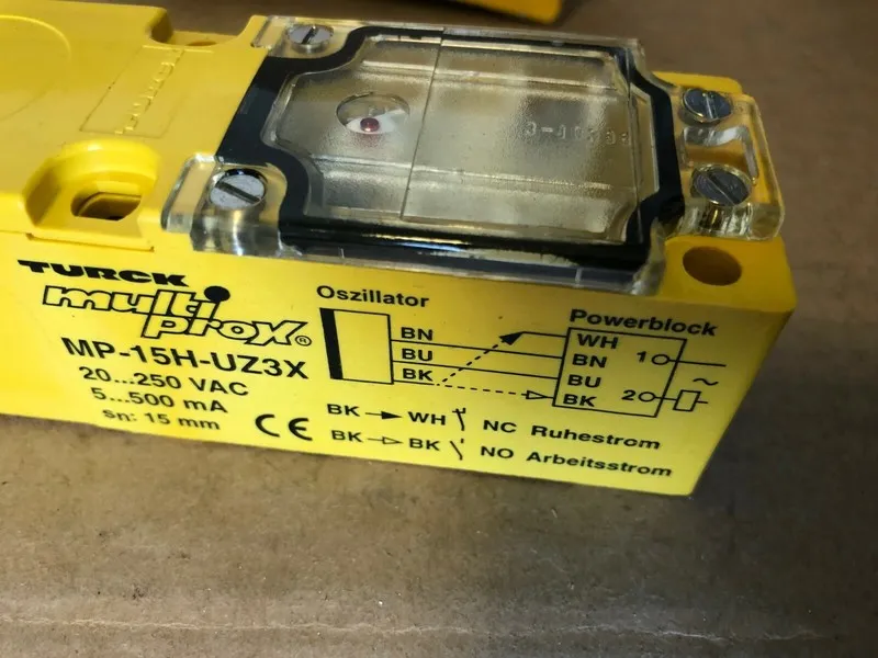Датчик приближения TURCK MP-15H-UZ3X INDUCTIVE PROXIMITY SENSOR_TURCK