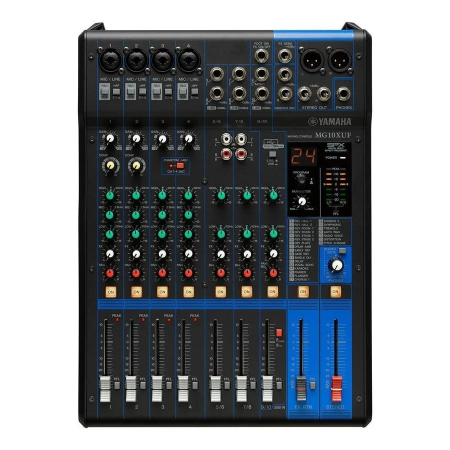 Микшерный пульт YAMAHA Mixing Console MG10XUF Audio interface analog mixer