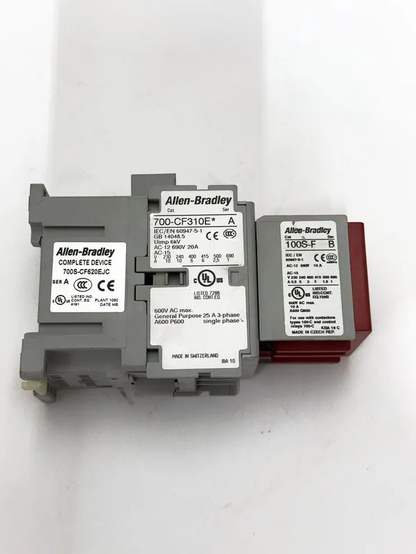 Реле безопасности Allen-Bradley 700S-CF620EJC Ser A Guardmaster Safety Control R — фото лота 3