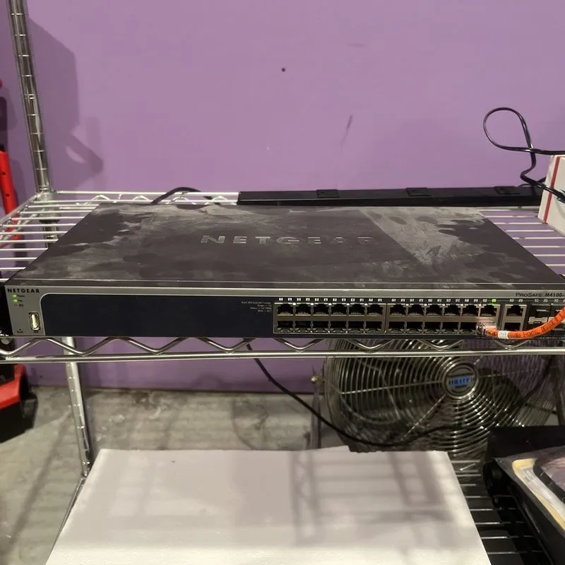 Коммутатор Netgear ProSafe M4100-26G PoE 26 Port Gigabit PoE Managed Switch — фото лота 1