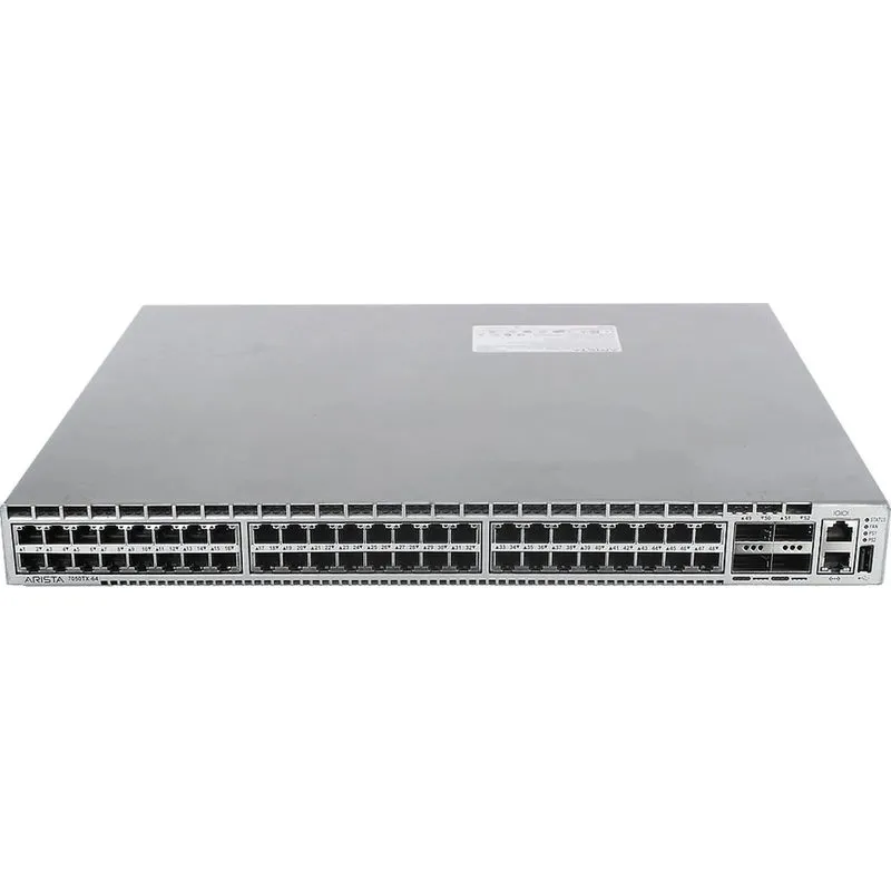 Коммутатор Arista DCS-7050TX-64-R 48 Port 1/10GBASE-T 4 QSFP 40G R-F Air Switch — фото лота 1